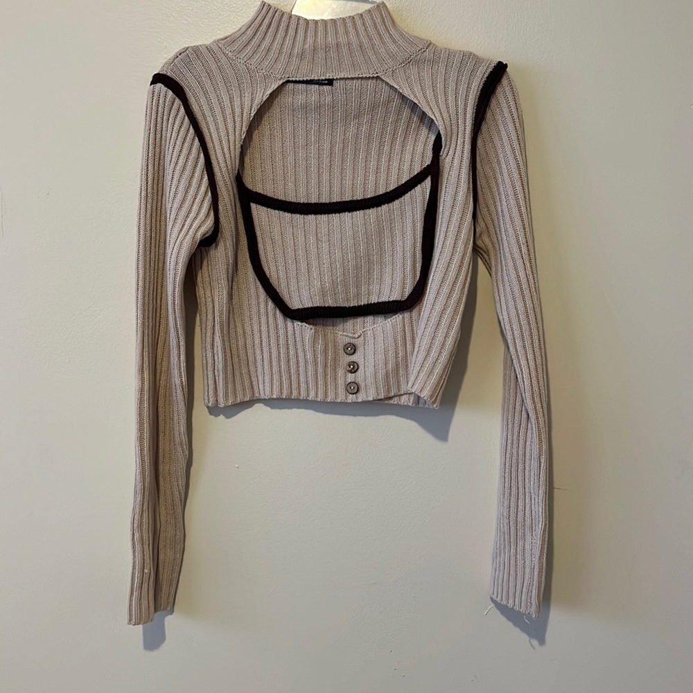 Ribbed Knit Sweater